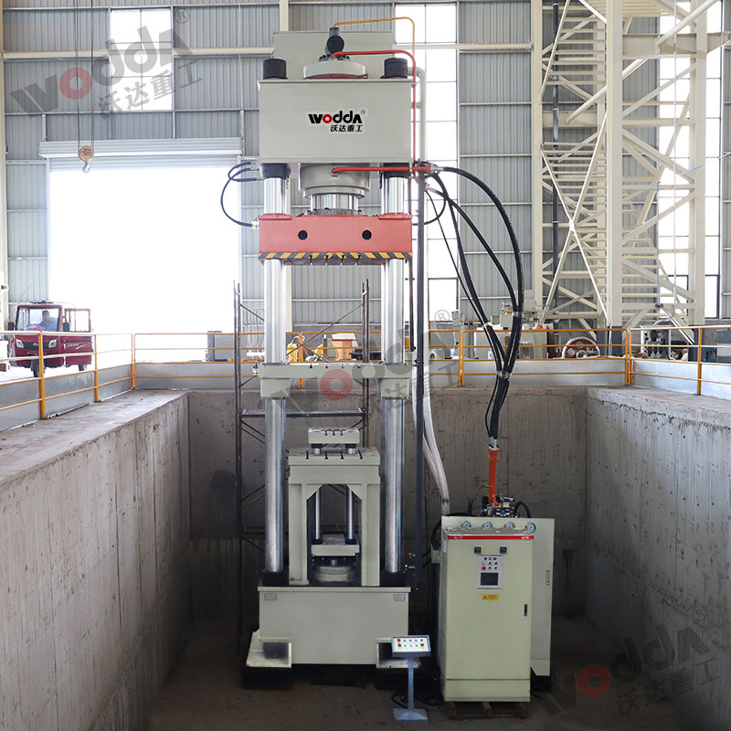 800噸石墨匣缽液壓機 800噸石墨匣缽液壓機